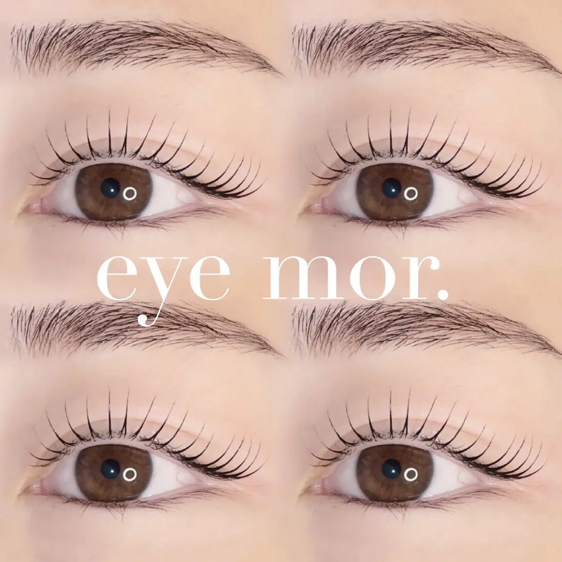 マツエク・マツパ eyemor. 志段味店のマツエク・マツパデザイン