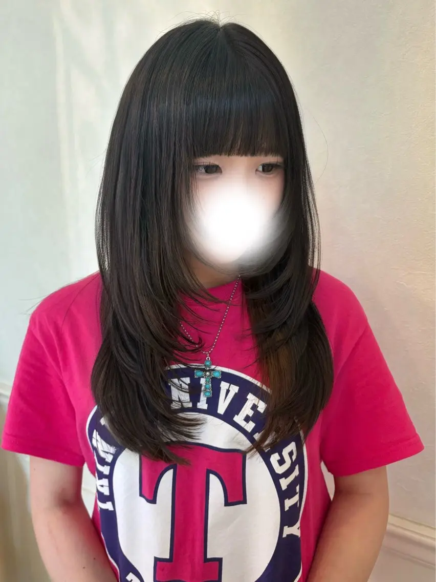 ロング 艶感暖色カラー🥀/ レイヤー / れいかのヘアスタイル