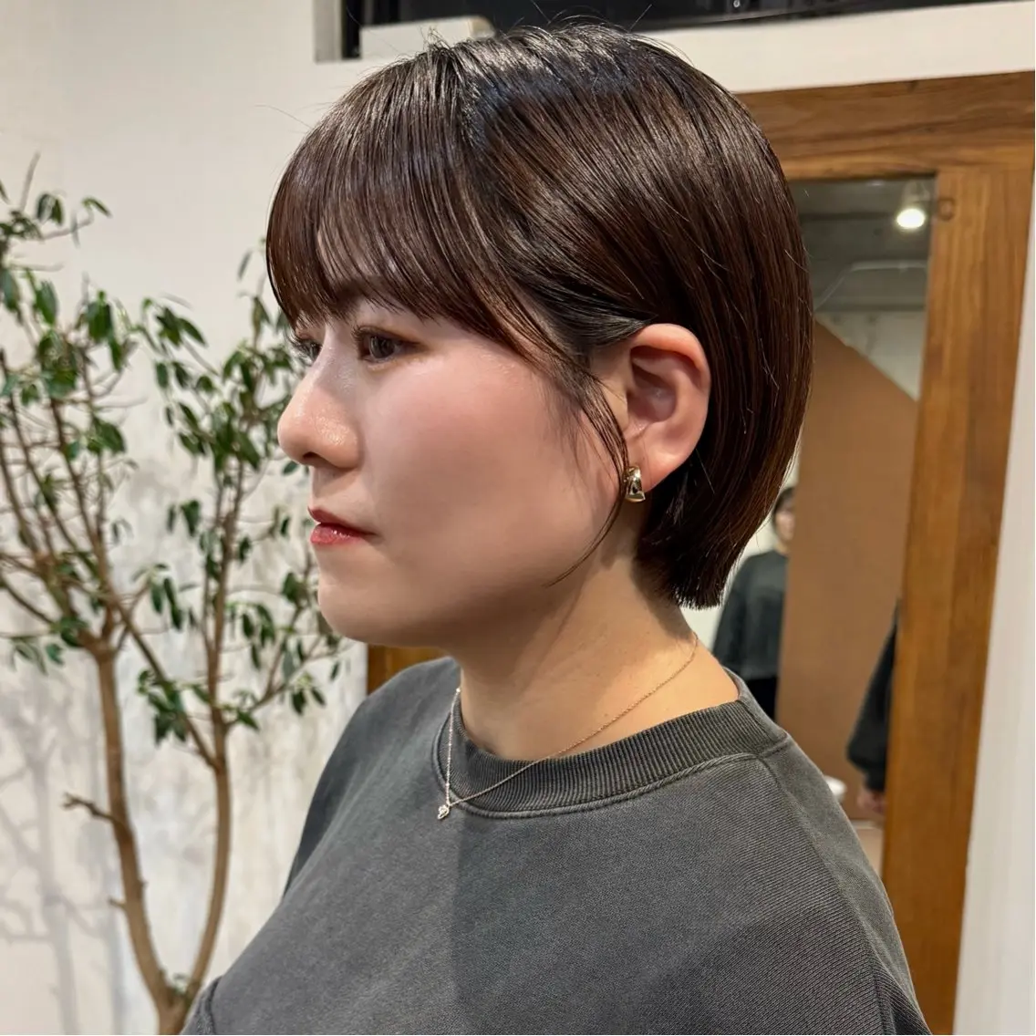 ショート ショートボブ ボブ ショートヘア ショートカット kyokaのヘアスタイル