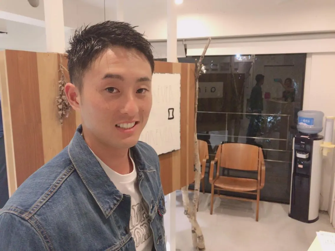 ショート カラー パーマ メンズ ちこ .のヘアスタイル