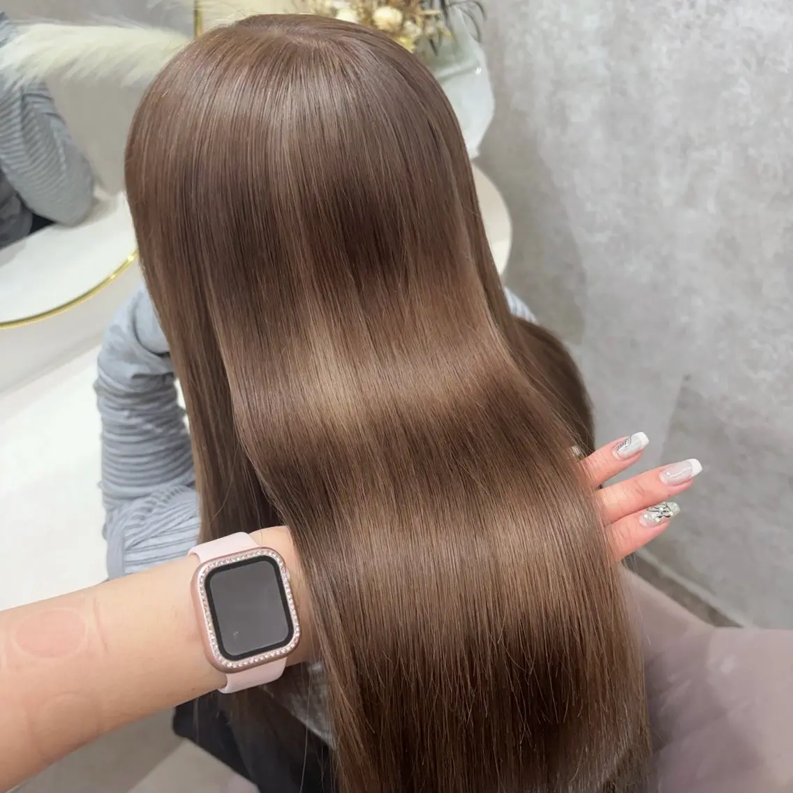 ロング カラー ヘアカラー トリートメント ブリーチ💕カット 💕みゆう💕大宮のヘアスタイル