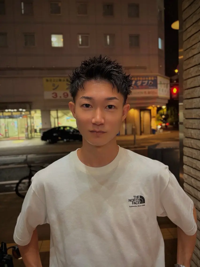 ショート メンズ メンズショート スパイキーショート ショートヘア カット UMM daichi メンズパーマのヘアスタイル