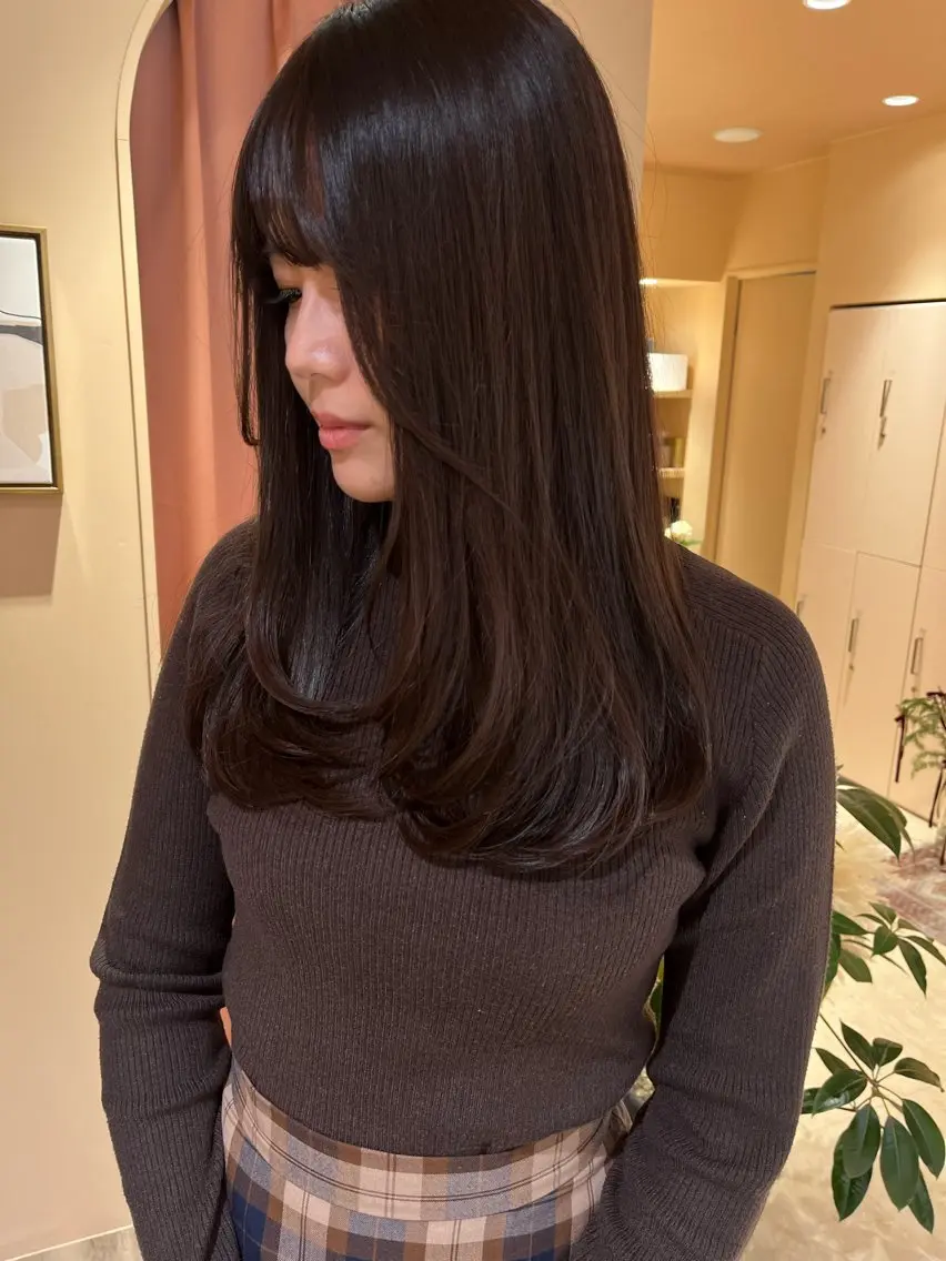 【人気no1☆】似合わせカット+透明感カラー+アロマスパトリートメントの写真