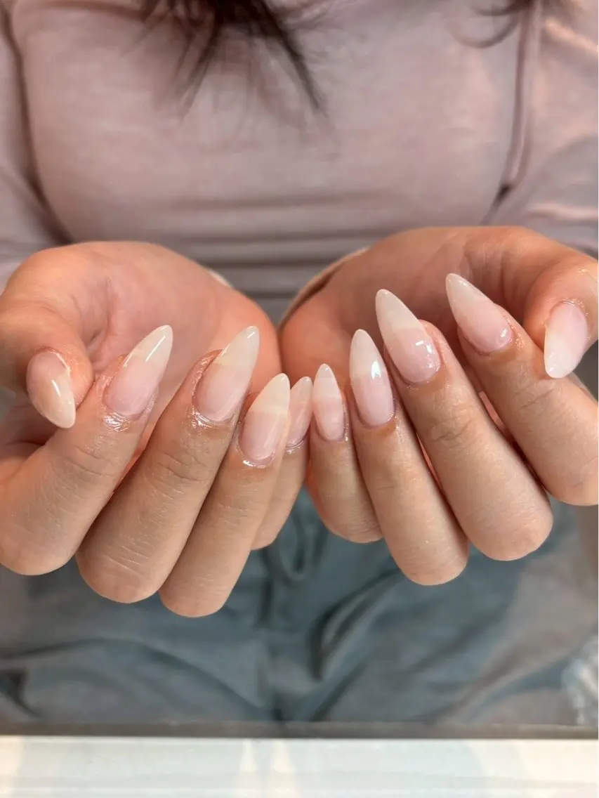 ネイル ワンカラーネイル ワンホンネイル ハンドネイル nailsalon popoのネイルデザイン