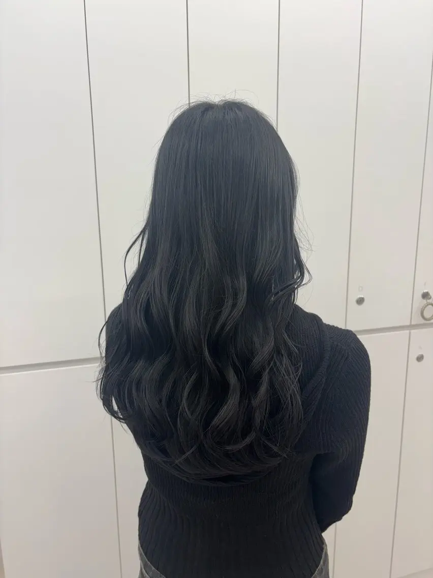 セミロング ヘアカラー トリートメント まろやかベージュ🤎 艶カラー🔔リンのヘアスタイル
