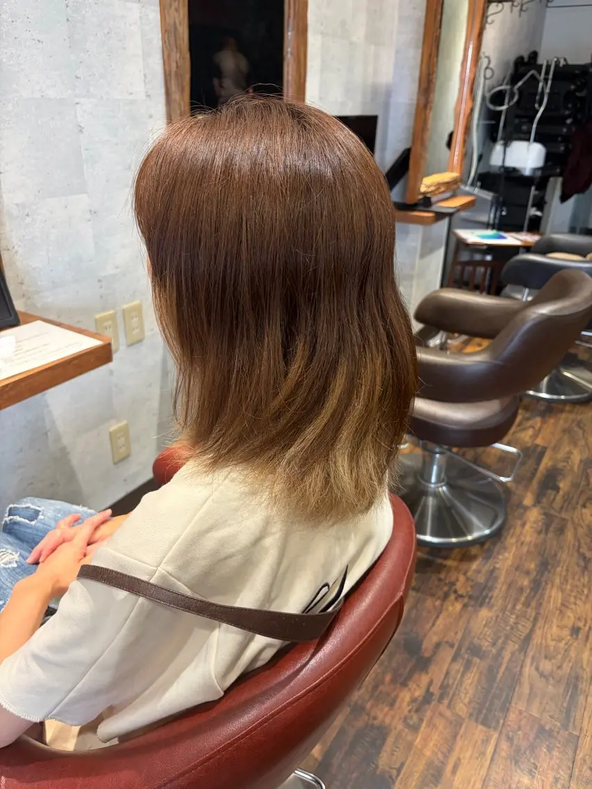 ミディアム 縮毛矯正 縮毛矯正 ✨矯正口コミ4.9✨ 歴21年代表ヨシアキのヘアスタイル