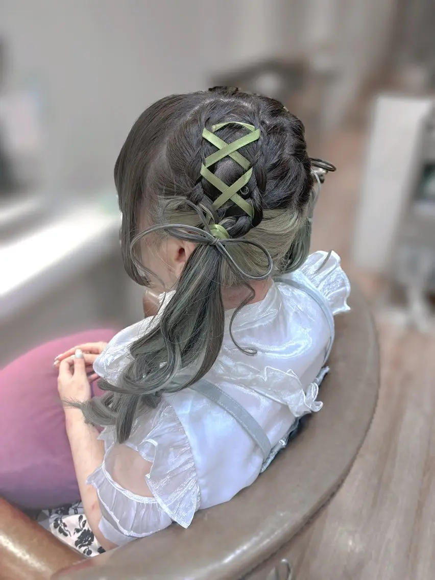 ロング ヘアアレンジ ヘアセット BEGIN Aya🥀のヘアスタイル