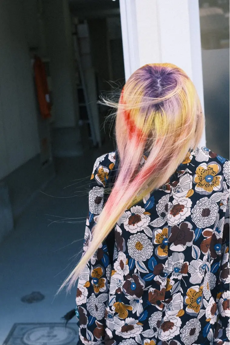 セミロング カラー ヘアアレンジ ヘアカラー トリートメント 個性爆弾💣 ダブルカラー/ゆかのヘアスタイル