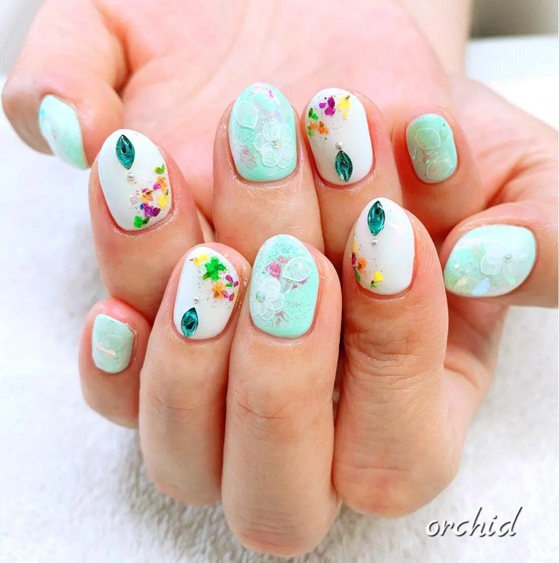 ネイル orchid ♡オーキッドのネイルデザイン