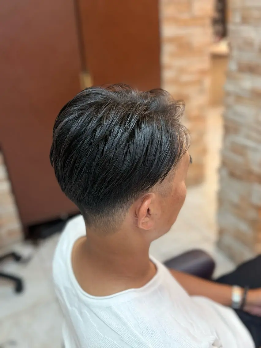 メンズ 粕谷 夕華のヘアスタイル