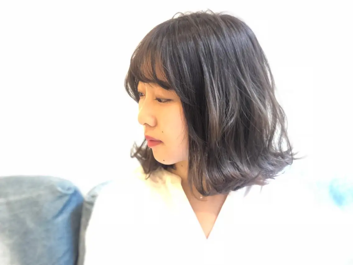 ショート ボブ 外国人風カラー 外ハネヘア ヘアカラー ⭐️店長 藤野 正博⭐️のヘアスタイル