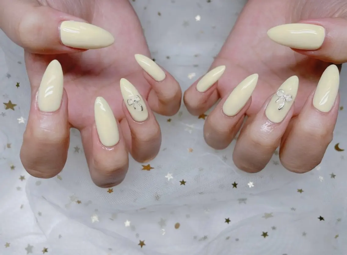 ネイル ワンカラーネイル Azel nail 伊野麗のネイルデザイン