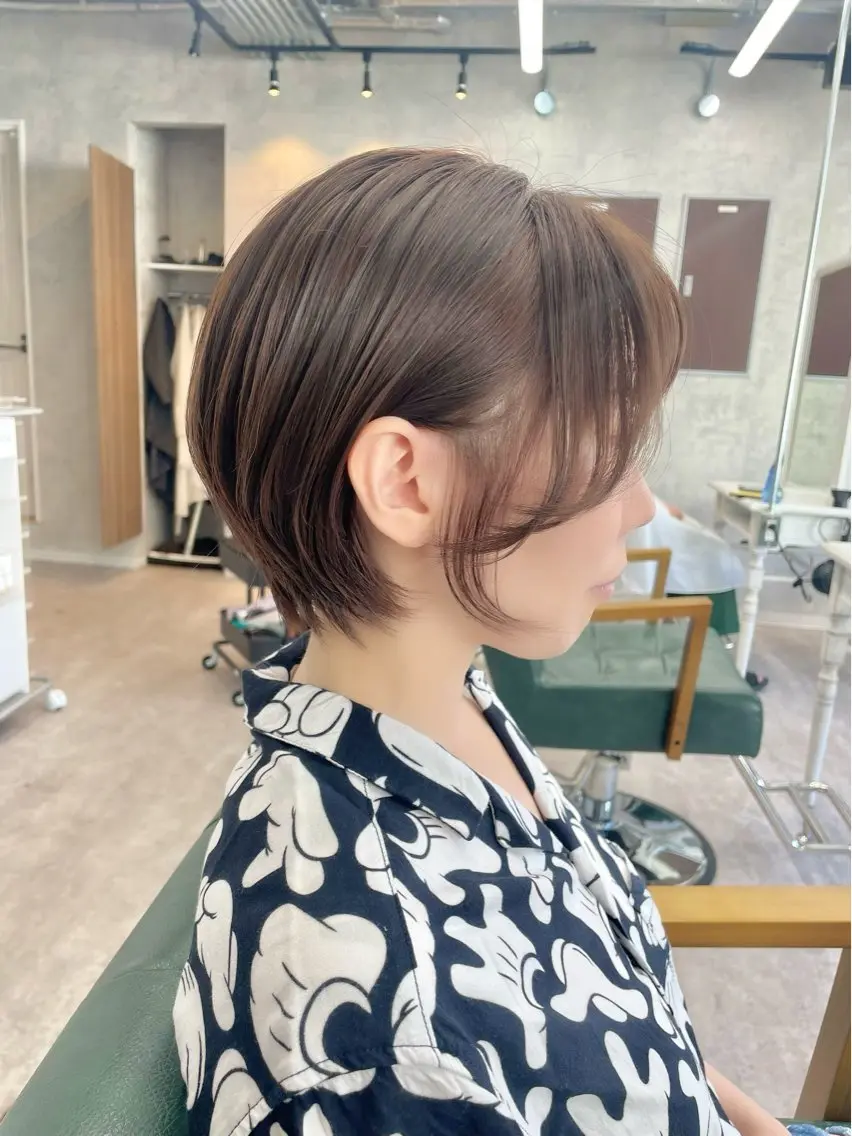 ショート カット ヘアカラー トリートメント ヘアセット limit陽平 ショート/ボブのヘアスタイル
