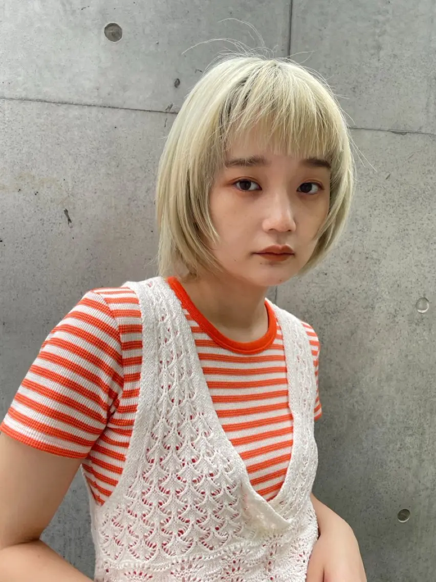 ショート 渋谷ショート、パーマ 美容師vain はるのヘアスタイル