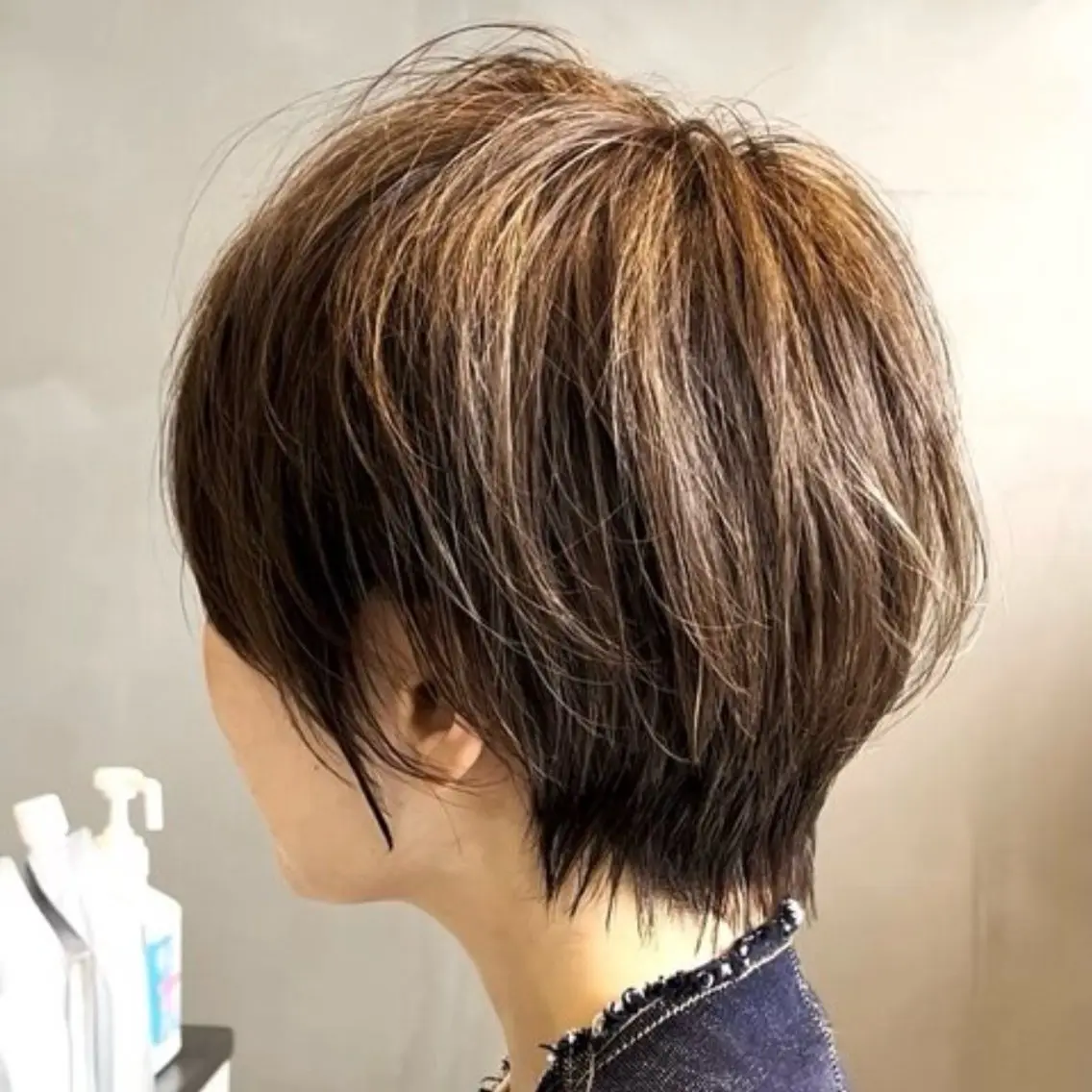 【前回来店から61日以降|2回目以降🌟】似合わせショート+透明感カラー(白髪染め対応◎)の写真