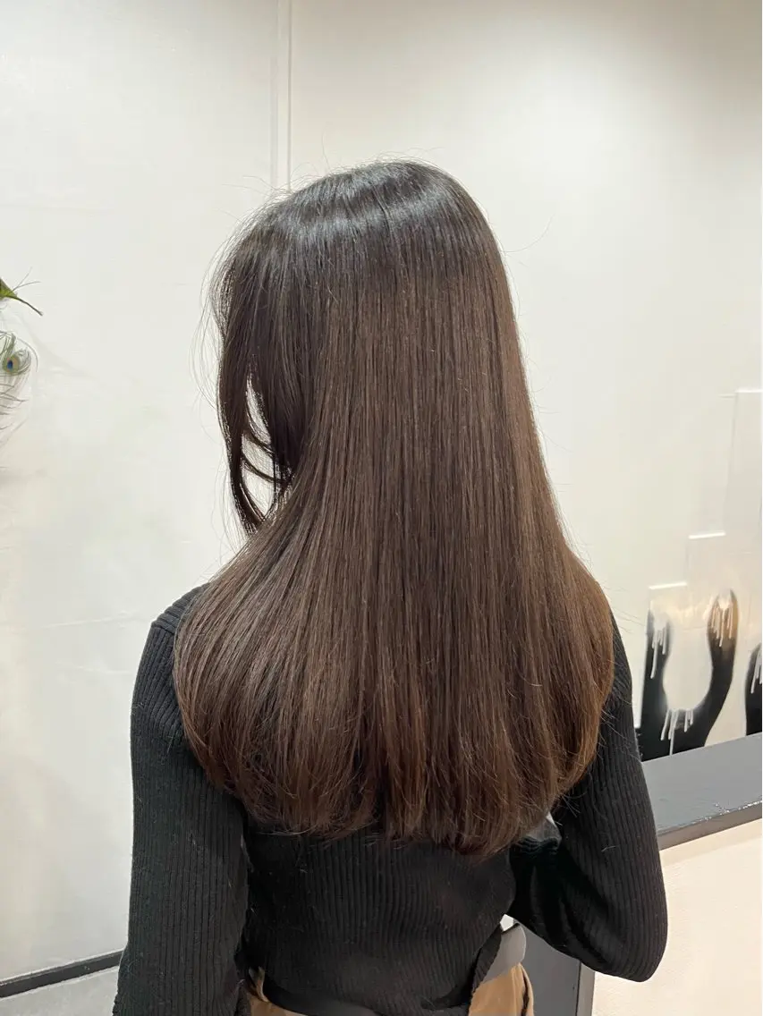 ロング かわの ひとしのヘアスタイル