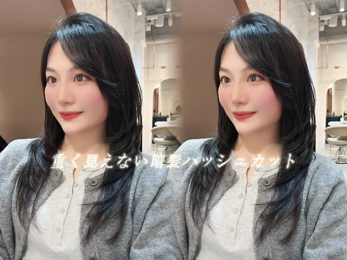 セミロング カット ヘアカラー トリートメント 小久保美空/縮毛矯正 ミディアム/レイヤーのヘアスタイル