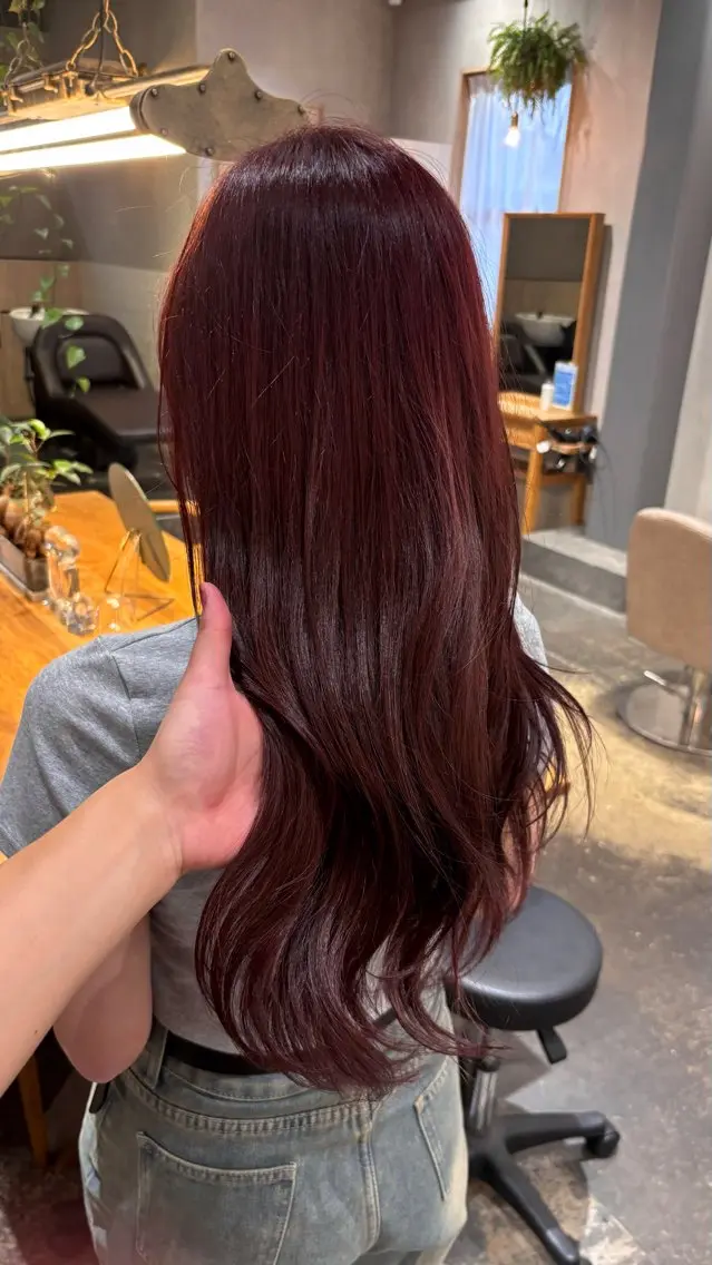 透明感イルミナカラーの写真