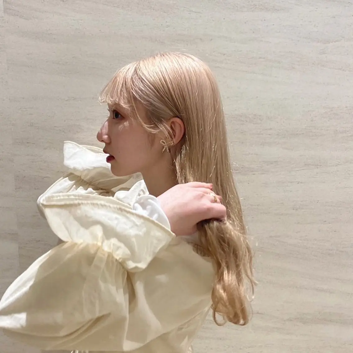 ロング ParveMix / 横谷 日菜子 ❤︎のヘアスタイル