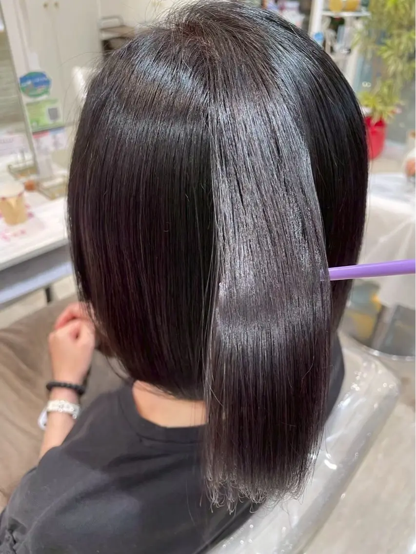《💎期間限定!! うる艶髪へ💎》Aujua 4stepトリートメント➕シャンプー&ブローの写真