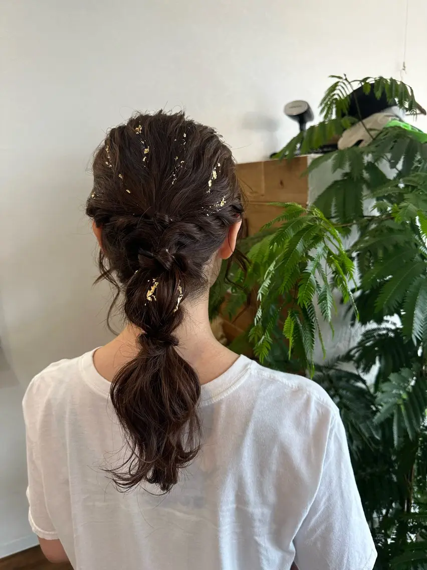 ロング 岩村 夏姫のヘアスタイル