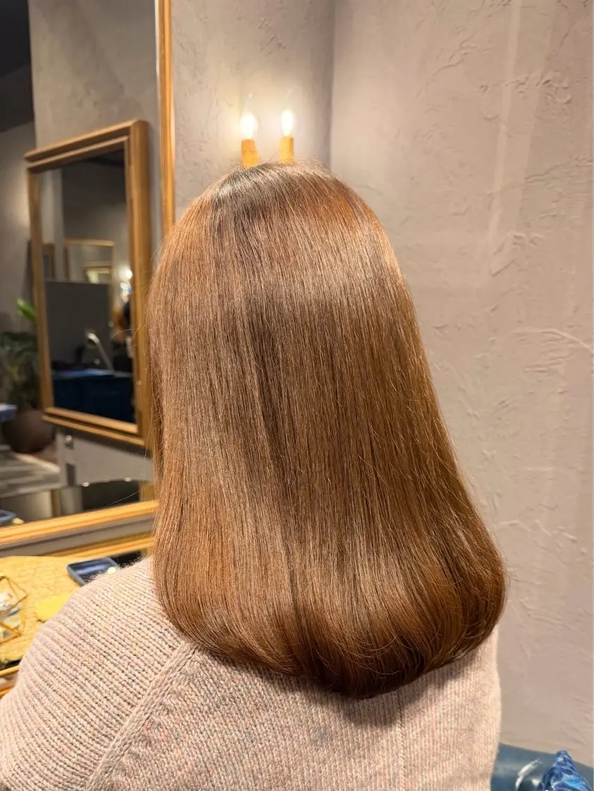 セミロング カット ヘアカラー Nanaka Luana  難波店のヘアスタイル