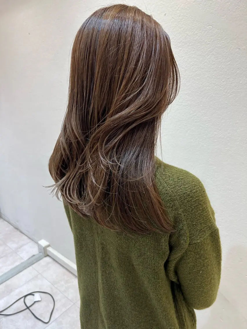 ミディアム カラー ルーチェヘアー 北摂エリアNo.1のヘアスタイル