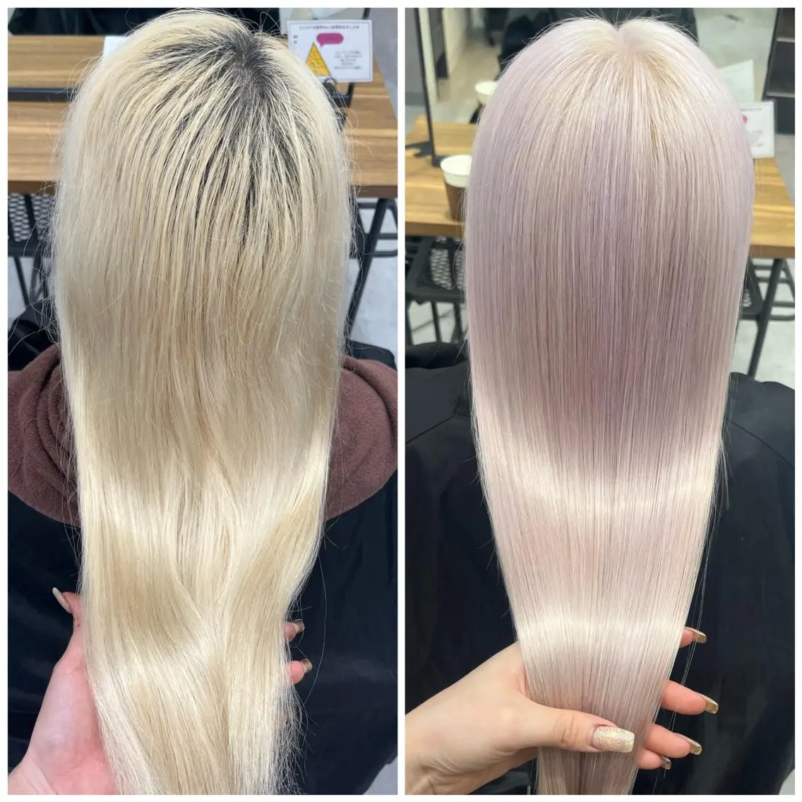 ロング カラー ヘアカラー トリートメント MAKO ❤️🔥NEXTのヘアスタイル