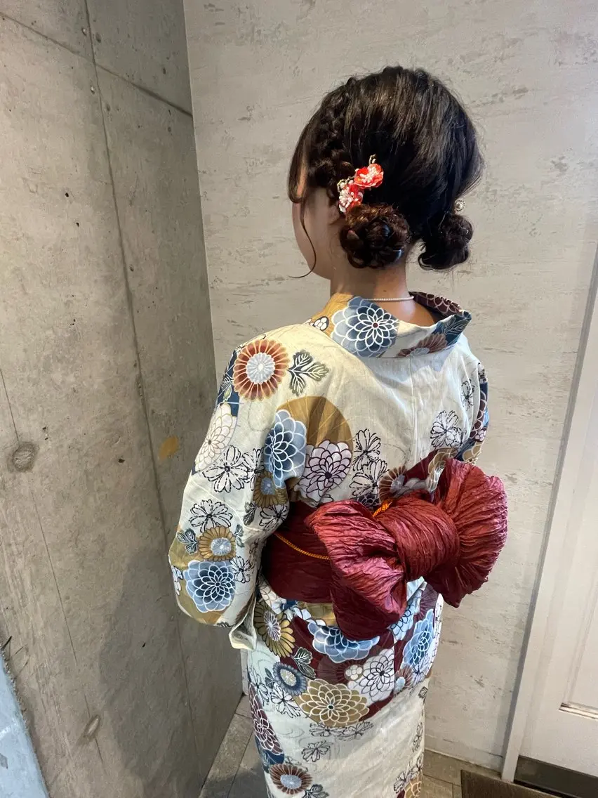 着付け 美髪× ヘアセット✨Araiのヘアスタイル