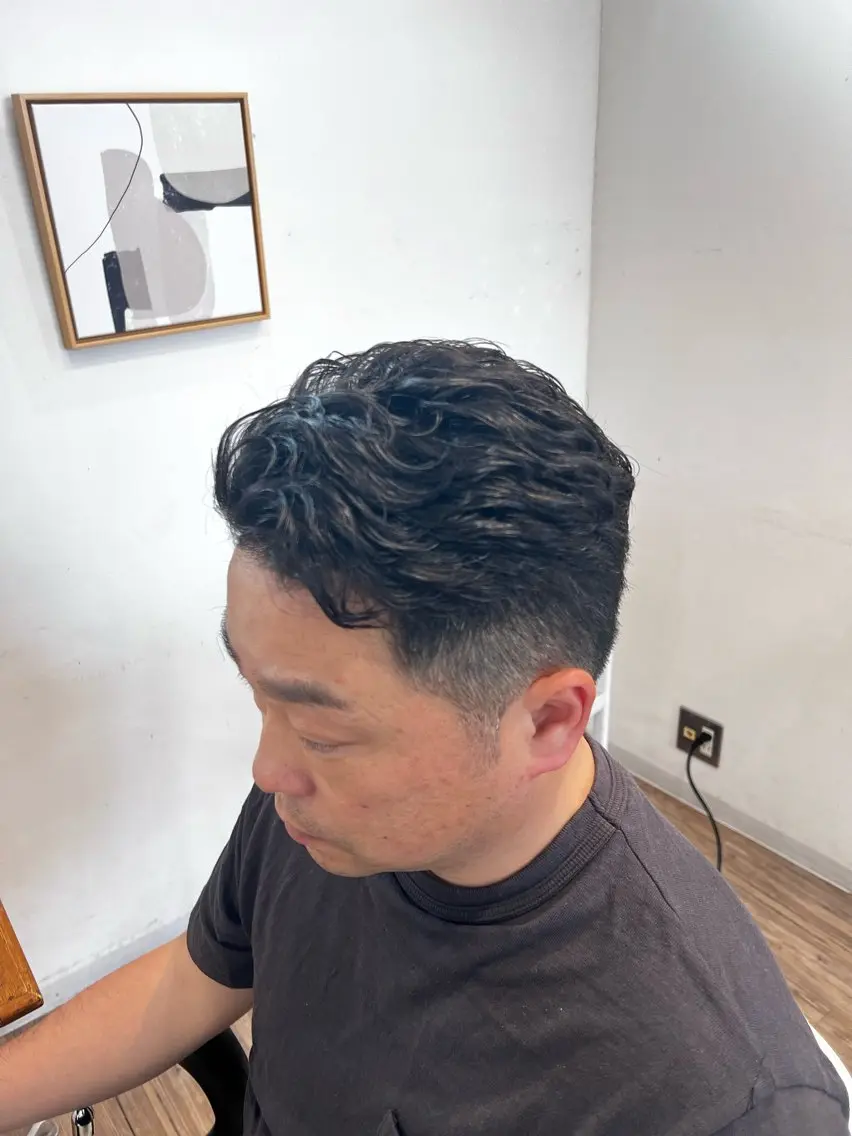 パーマ メンズ メンズパーマ 佐藤 茉実のヘアスタイル