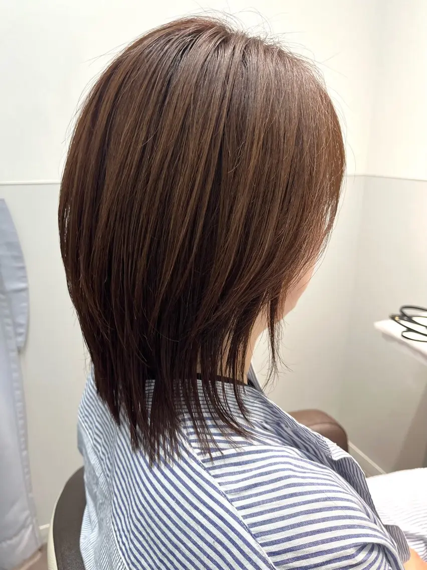 ロング カラー キッズ 髪質改善 トリートメント 藤井 仁紀のヘアスタイル