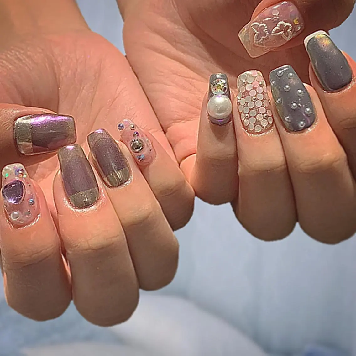 ネイル ハンドネイル ハンドケア lylynail YUUKAのネイルデザイン