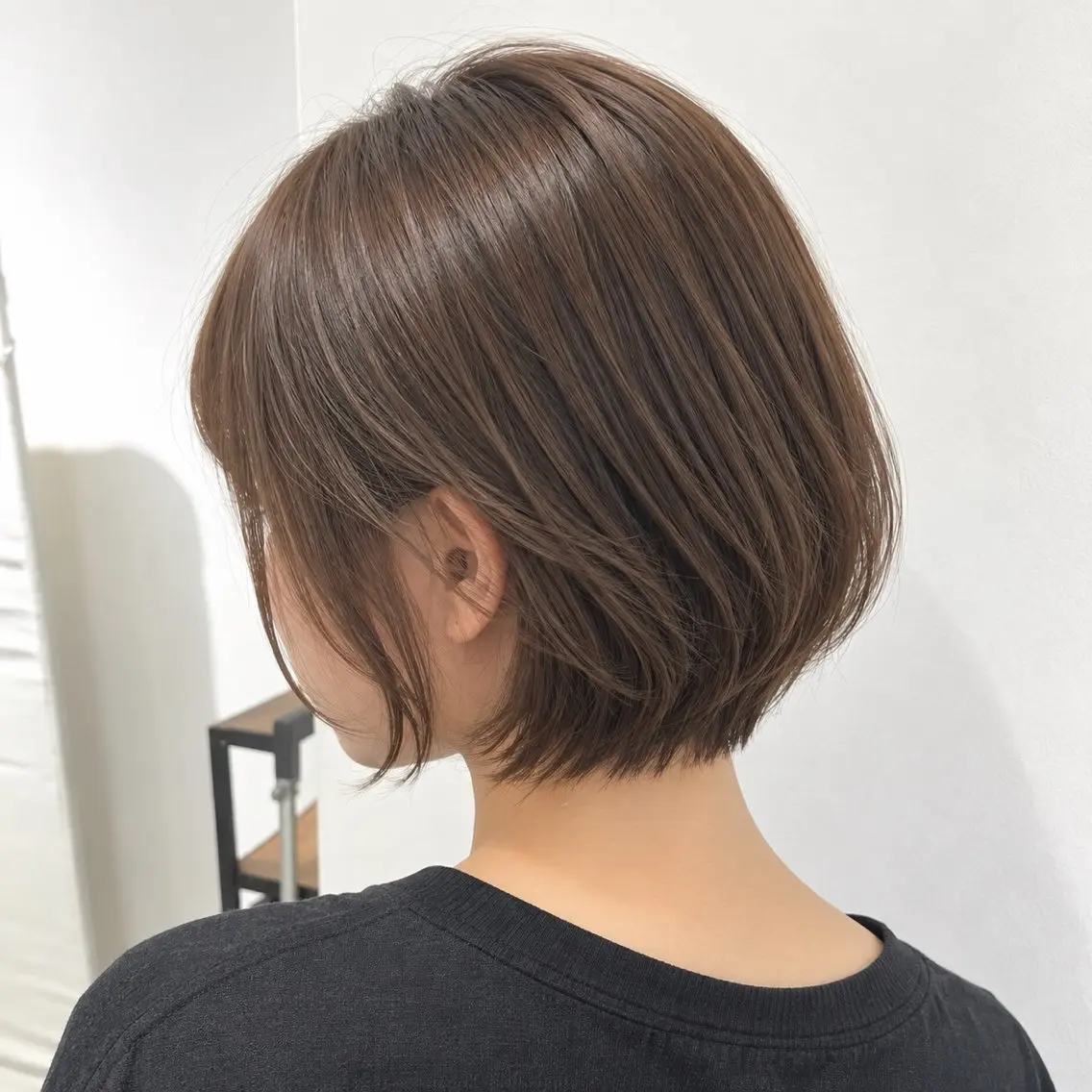 ショート 韓国ヘア🇰🇷／ 艶カラー鈴木萌愛🩶のヘアスタイル