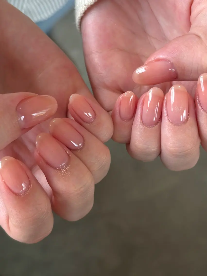 ネイル ジェルネイル キラキラネイル マグネットネイル ニュアンスネイル オフィスネイル ハンドネイル tamu nail 　金町のネイルデザイン