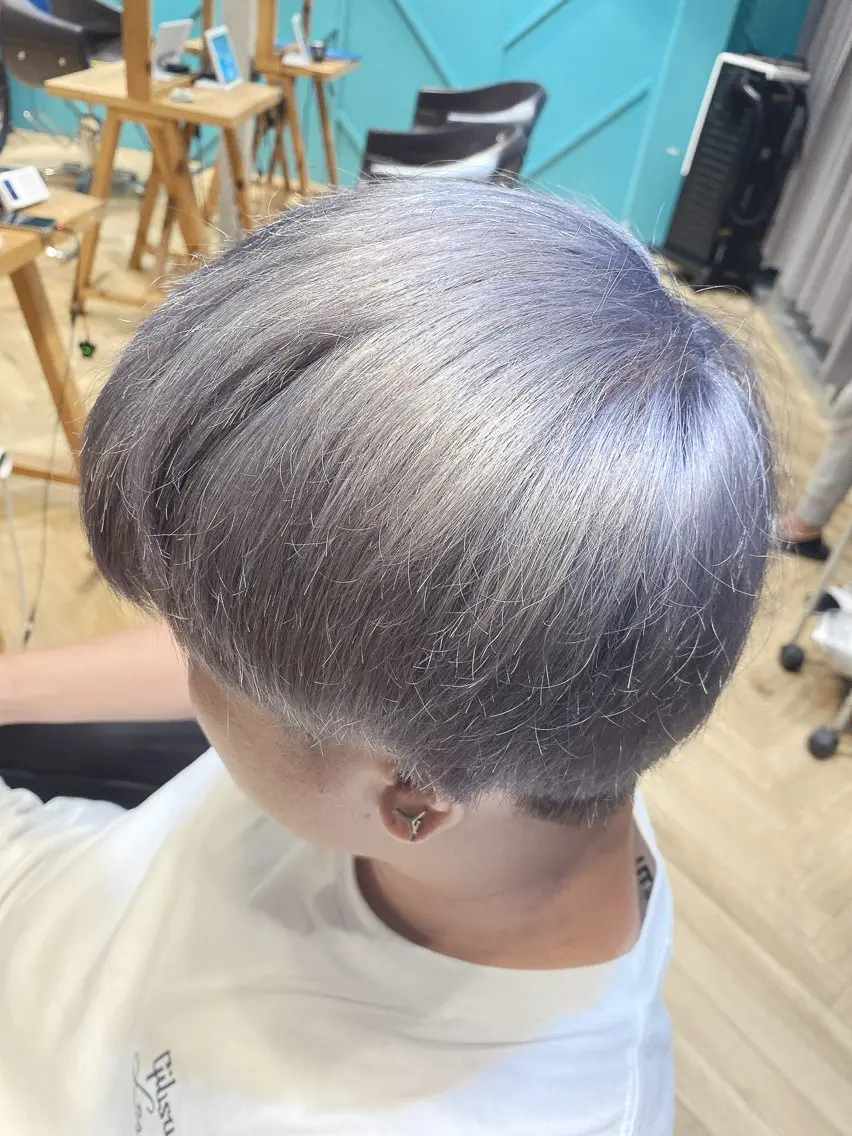 🌼メンズ限定🌼カット＋ダブルカラー&ダメージ補修トリートメント🌼の写真