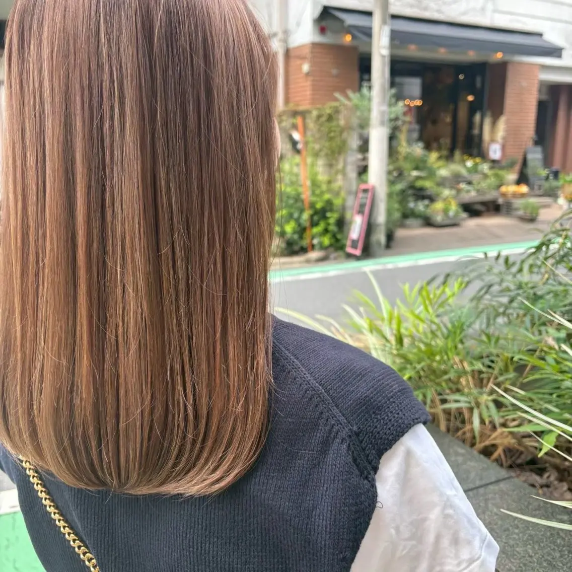 カラー ヘアカラー 橋本 綾希のヘアスタイル