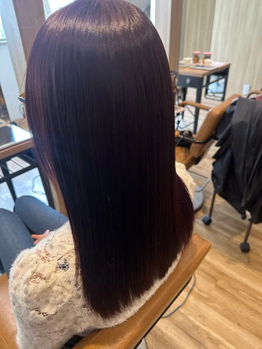 セミロング カラー パーマ カット ヘアカラー 縮毛矯正 トリートメント ✨✂️Nori ✂️✨のヘアスタイル