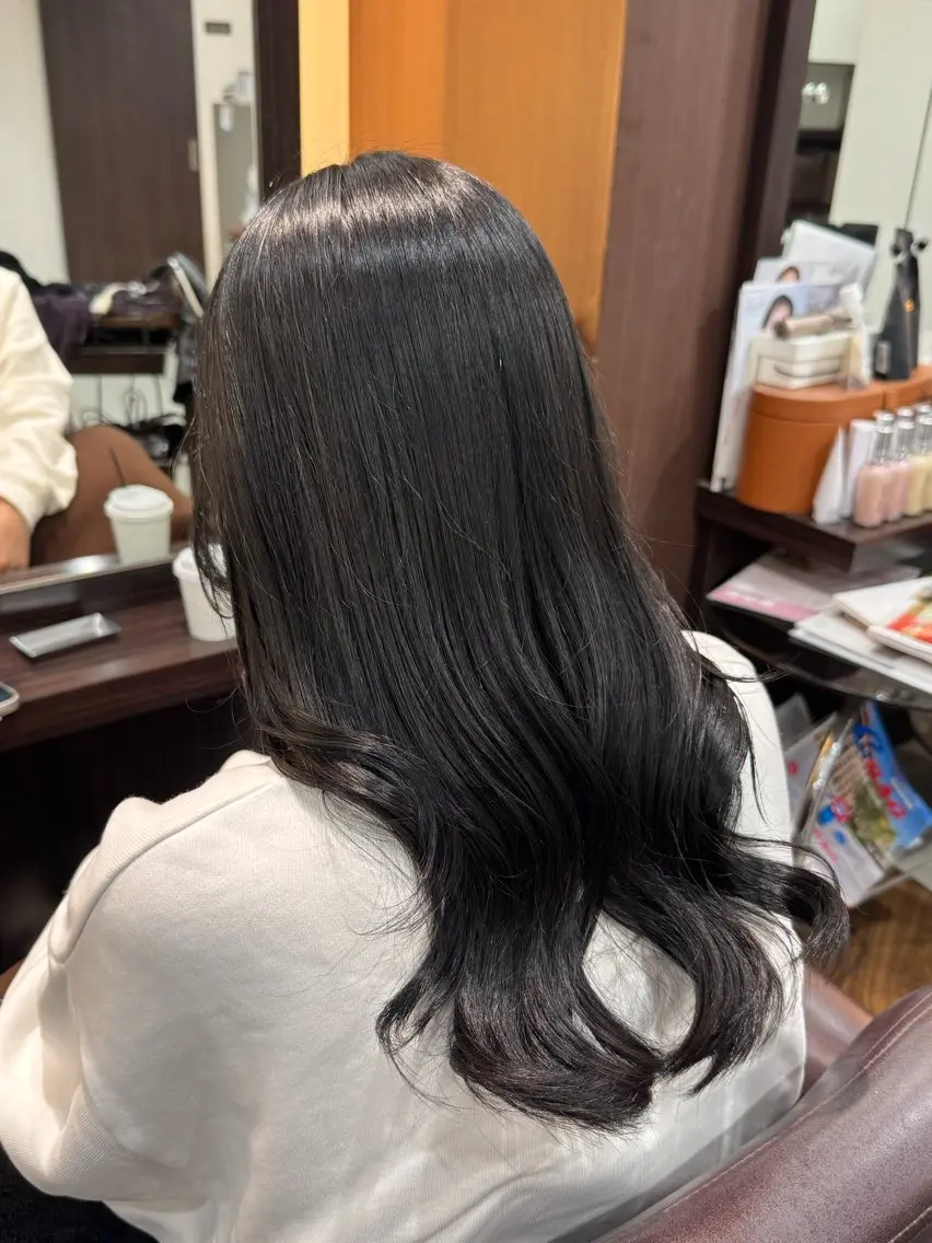 🧸ケアカラー+Aujua3stepトリートメント✨の写真