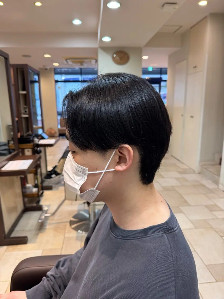 メンズ カット 縮毛矯正 トリートメント パーマ／縮毛矯正/ 店長 ・村田伊吹のヘアスタイル