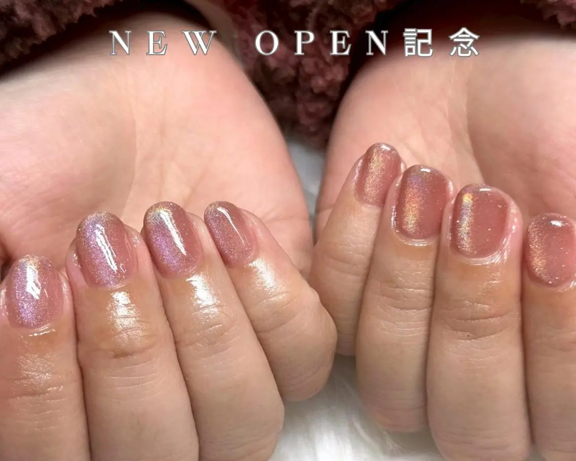 ネイル チークネイル 桜ネイル フラッシュネイル フレンチネイル ジェルネイル 韓国ワンホンネイル Mihina🌻のネイルデザイン