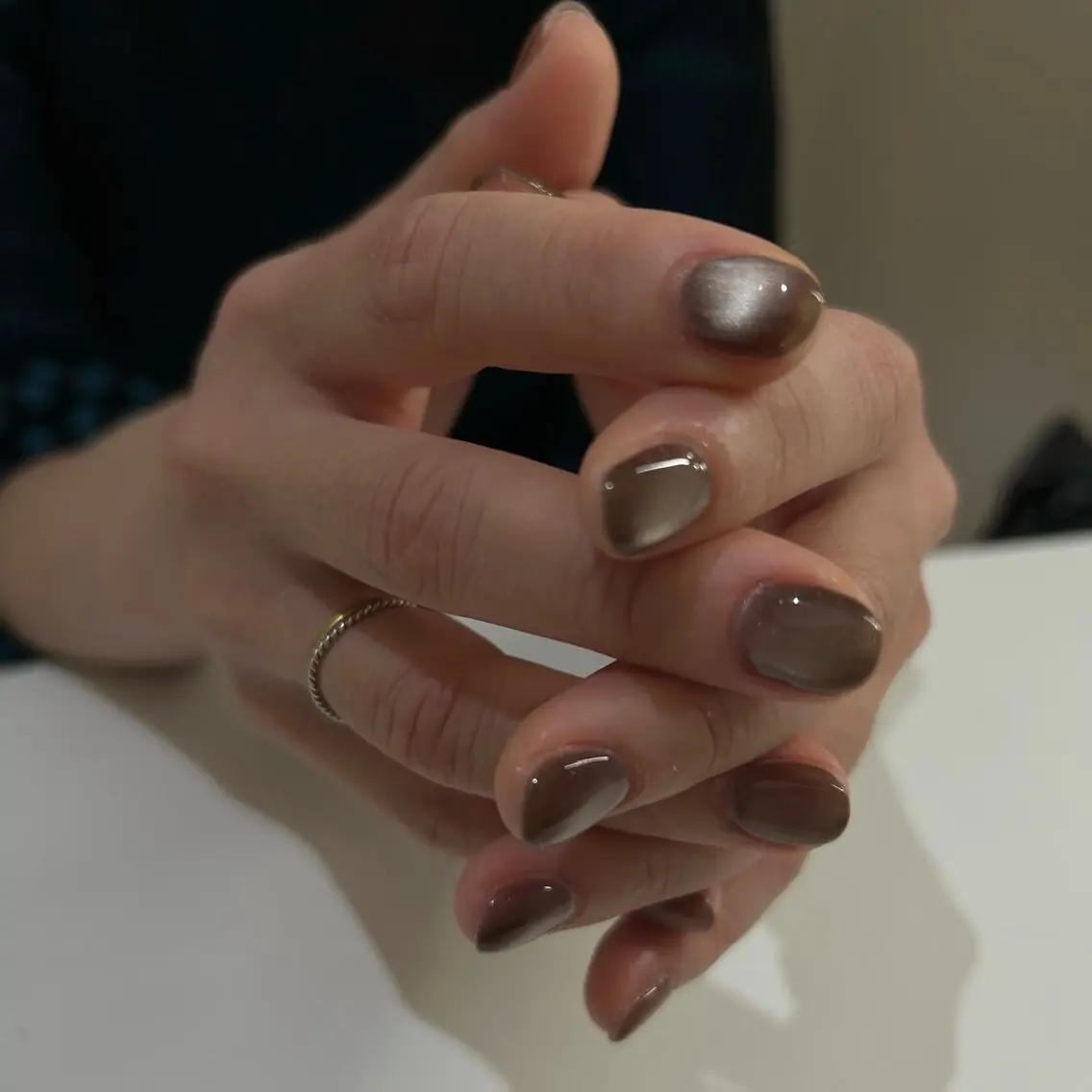 ネイル マグネットネイル ハンドネイル io.Nail 谷町九丁目のネイルデザイン
