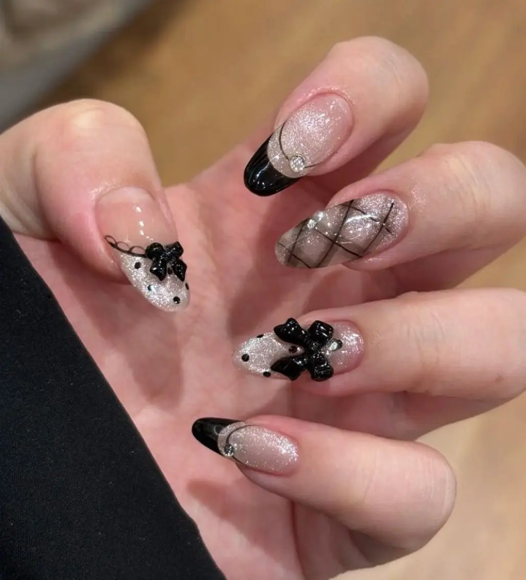 ネイル チークネイル フットネイル フレンチネイル グラデーション 韓国ネイル Ribbonnail salonのネイルデザイン