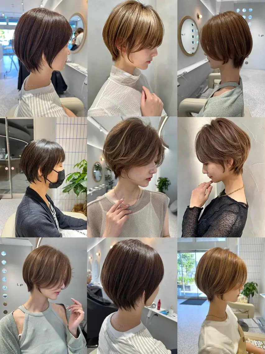 ショート 白髪ぼかしマイスター 🫧shuri🫧のヘアスタイル