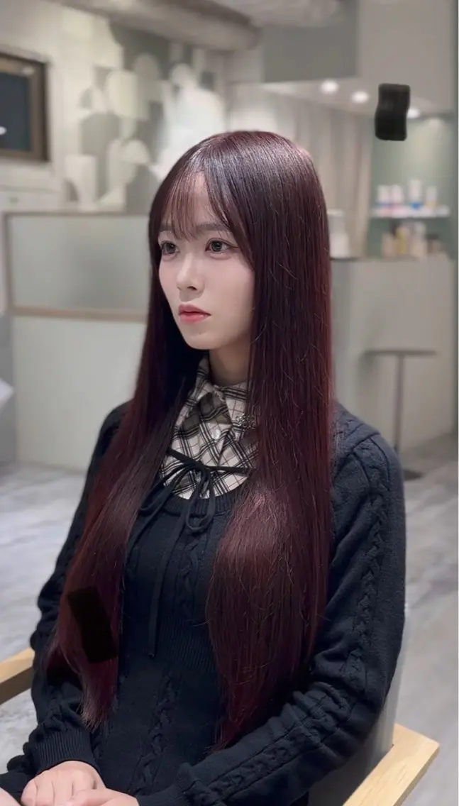 ロングヘア限定/カラー/髪質改善トリートメントの写真