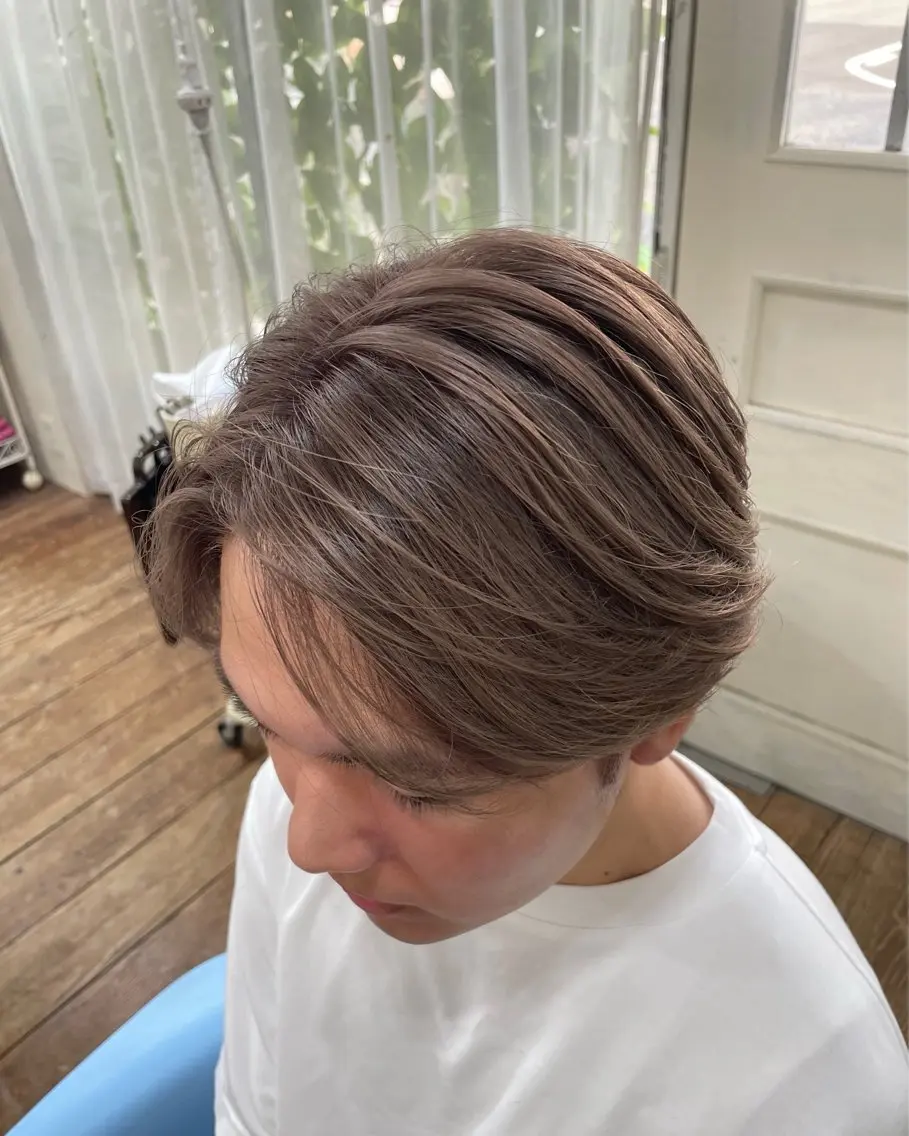 ショート カラー メンズ 姫路アンメリーアン ダンのヘアスタイル