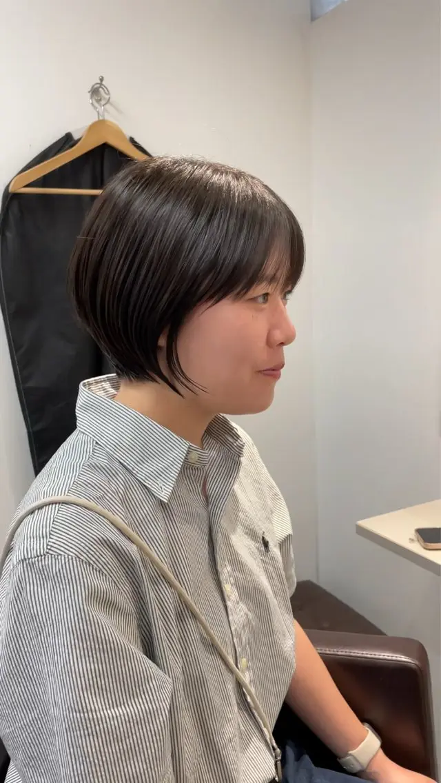 ショート ショートボブ ボブ ショートヘア 表参道【髪質改善】 宮嶋勇太のヘアスタイル