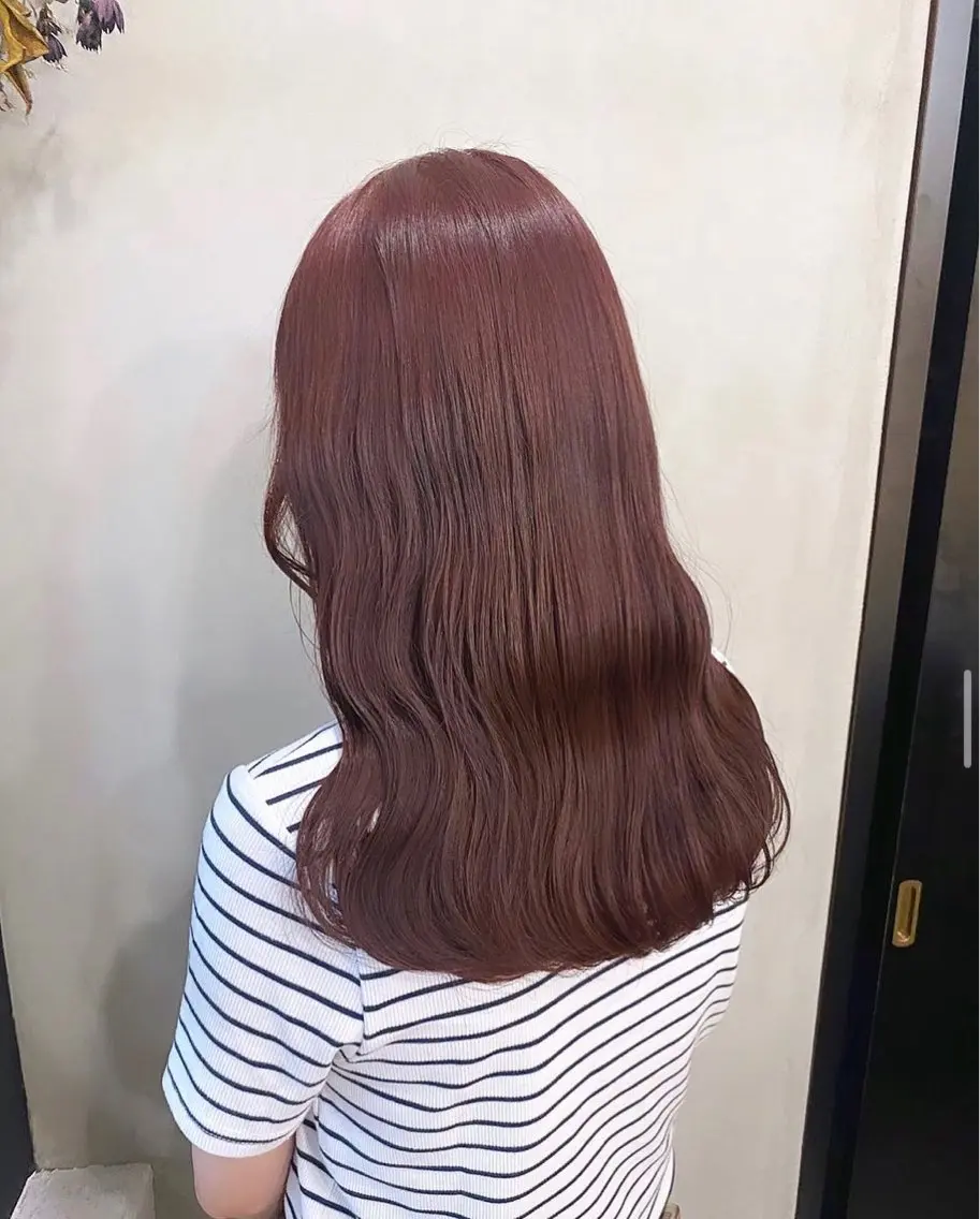 ロング カラー ラベンダーカラー ピンクカラー ピンクラベンダー ✨レディースカット モデル募集✨イブキのヘアスタイル