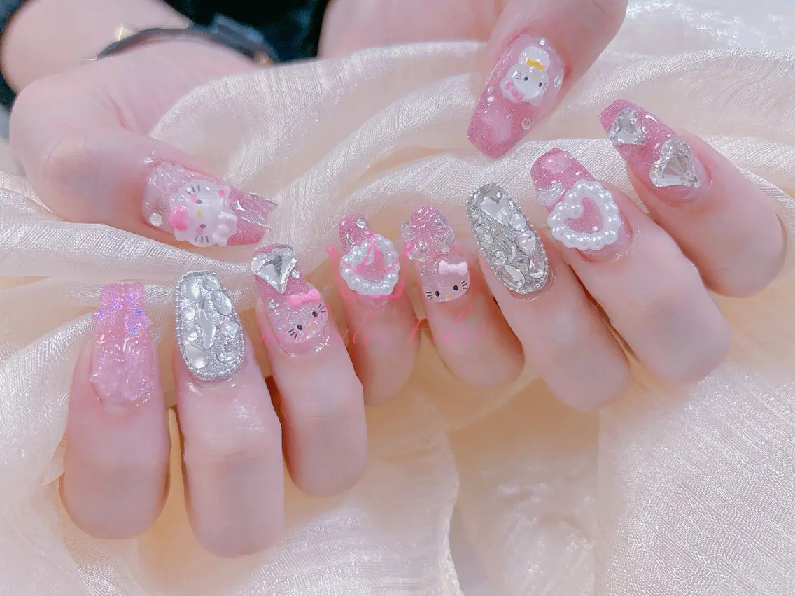 ネイル ハンドネイル ネイルサロンエクラ 🫧Shizukaのネイルデザイン