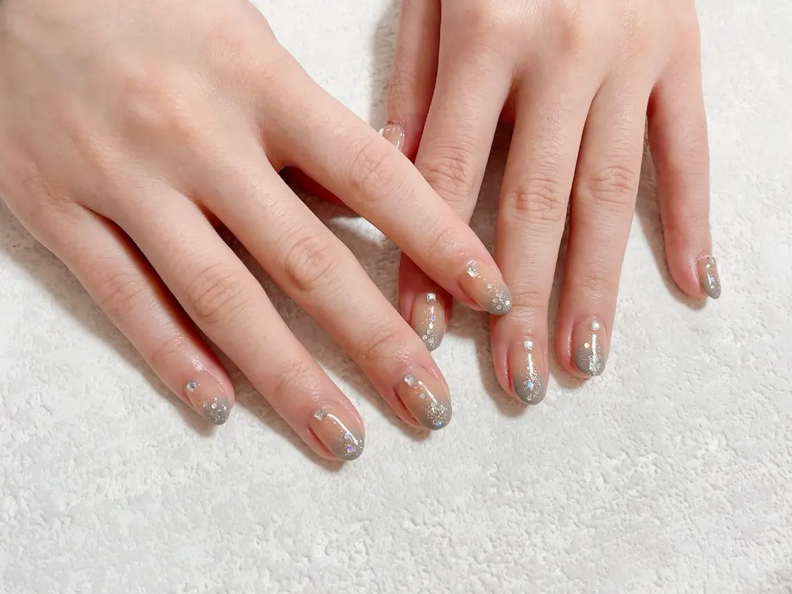 ネイル ジェルネイル 韓国ネイル メンズネイル パラジェル ブライダルネイル kiki nail たまプラーザのネイルデザイン