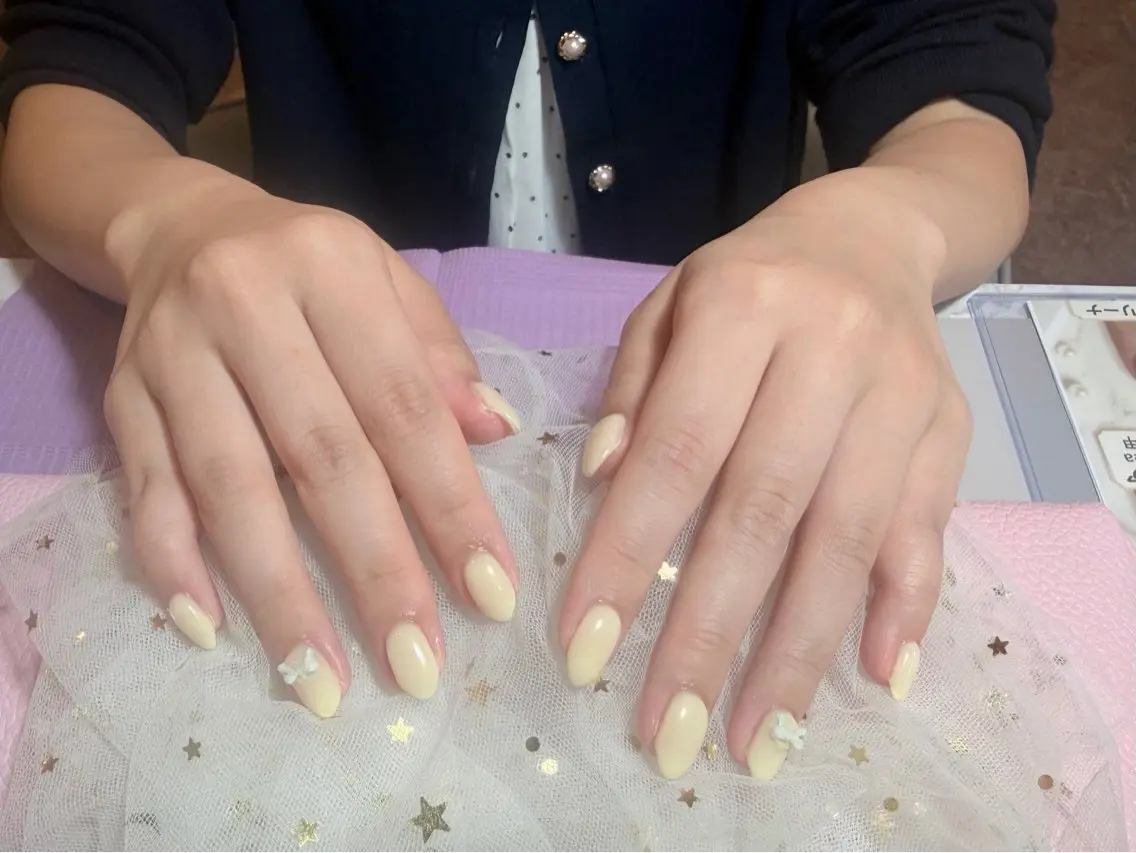 ネイル ワンカラーネイル ハンドネイル U.MI Nail ミカのネイルデザイン